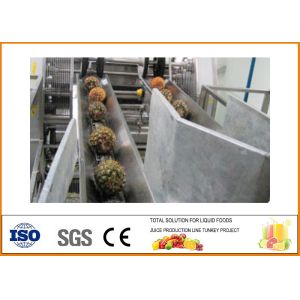 Automatic Pineapple Processing Line 10~20 Brix Fixation Content