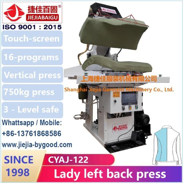 Shanghai Jiejiabaigu Factory 1998 Full Range Garment Ironing Machine lady dress back