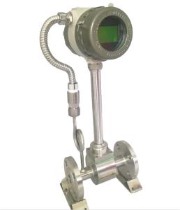 China Compressed Air Steam Vortex Flow Meter IP65 Simple Structure wholesale