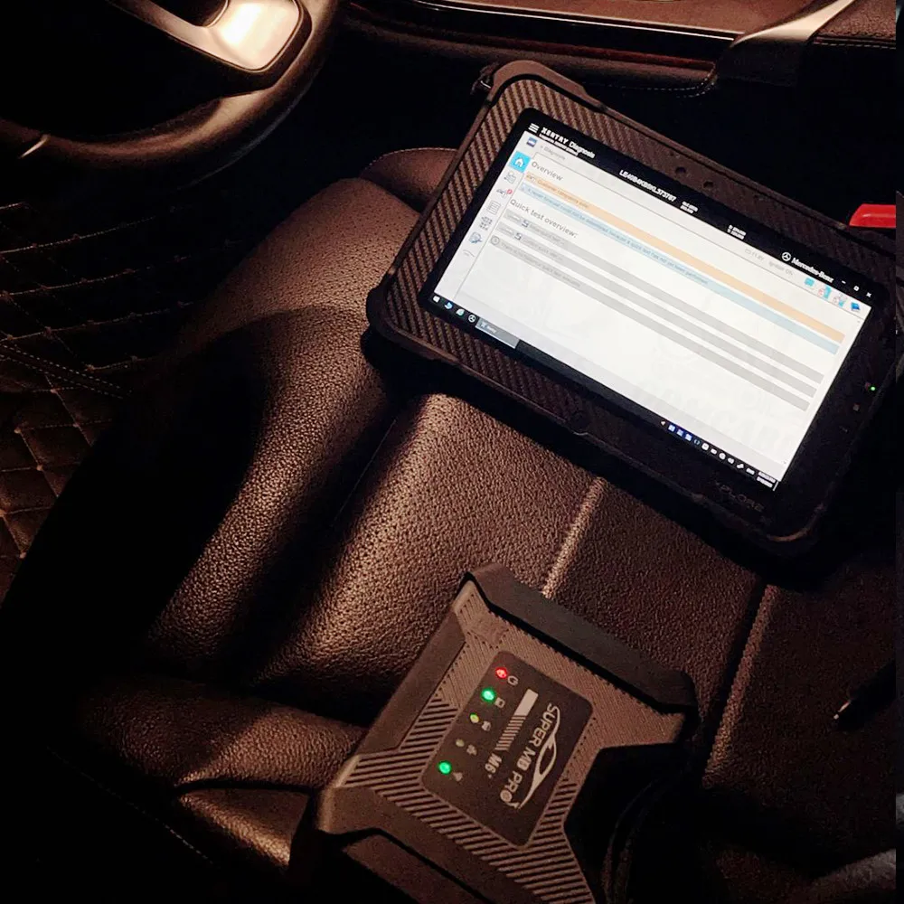 DoIP M6 Super MB Pro M6 Star Diagnosis Tool Support Car Truck Full Function Same MB C4 Plus C5 Star Plus+CF54 Laptop