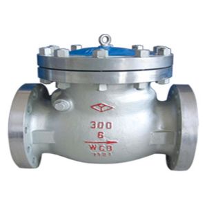 China Cast Steel ANSI Flanged Swing Check Valve Pressure 150lb/300lb on sale