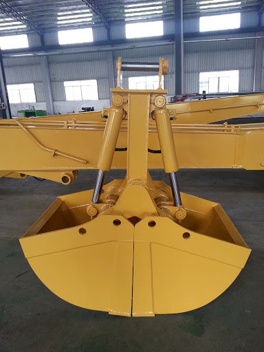 16MN / Q355 Clamshell Bucket Grab , Hydraulic Clam Bucket Easy Operation
