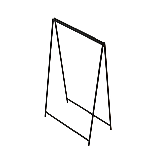 Collapsible Outdoor A Frame Display Stands With Rainproof Graphic