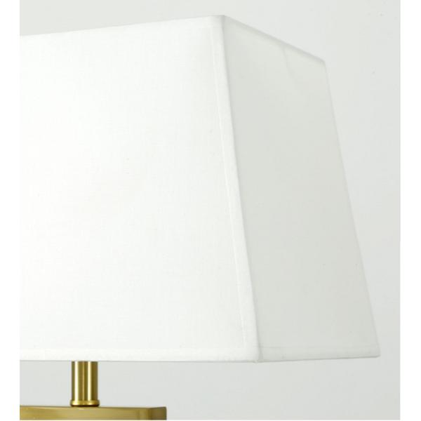 Fabric & Crystal Table Lamp