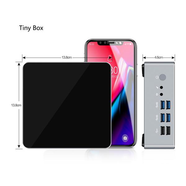 High Reliability I3 7100u Mini Pc / Micro Mini Computer NUC Alike Wifi Ac