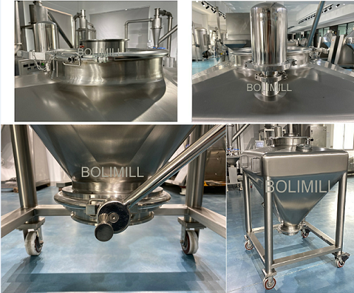 Precise Technologies Vacuum Conveyor For Powder Bulk Material Handling Storage Silos