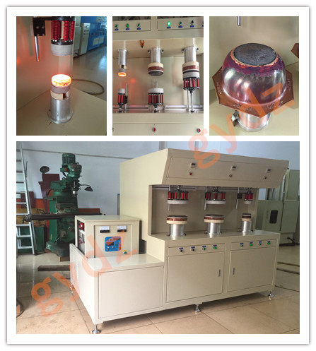 Hot Sale Induction Brazing Welding Machine For preheating brass pot bottom