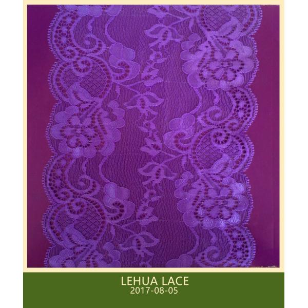 Hot Selling and nice quality Nylon Spandex Stretchy Brazil Lace from China
