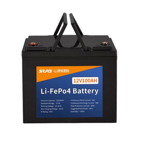 China 100ah 12v Lifepo4 Energy Storage Lithium Battery 1.28kwh wholesale