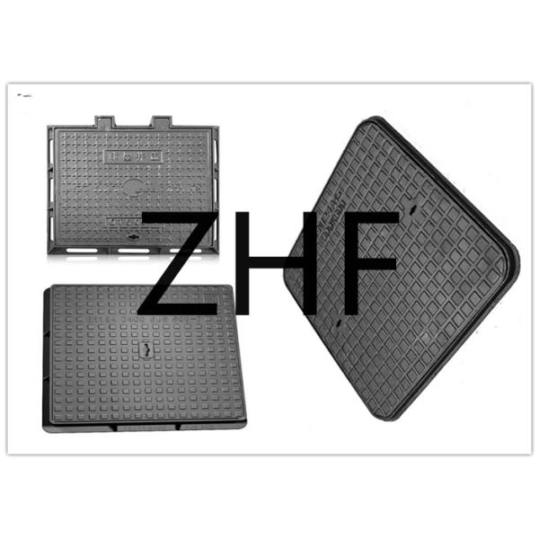 Round Frame Cast Iron Drain Pipe Fittings Customized Colors Anti Rust