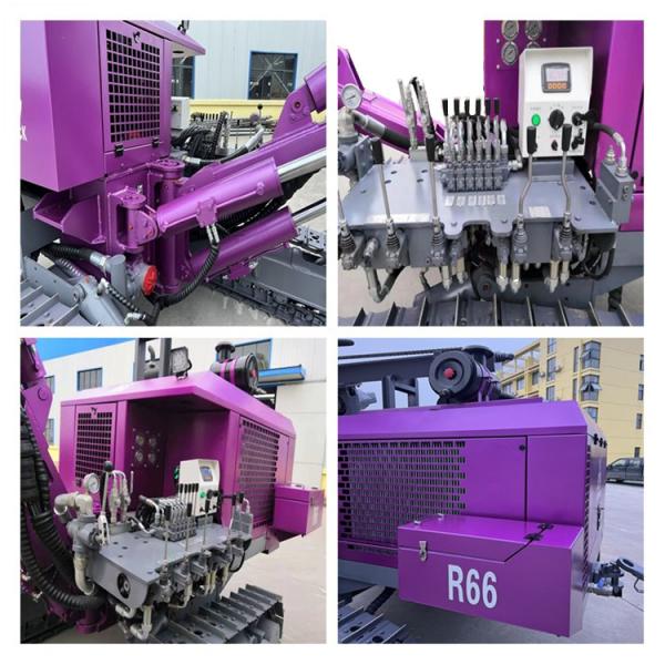 Hydraulic Rotary Crawler DTH Drilling Machine Diesel Power 50m Deep Mining Drilling Rig