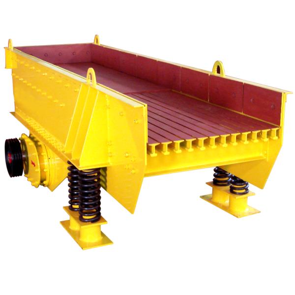 Mining Stone Vibrating Feeder Carbon Steel ZSW Quarry Mining Energy