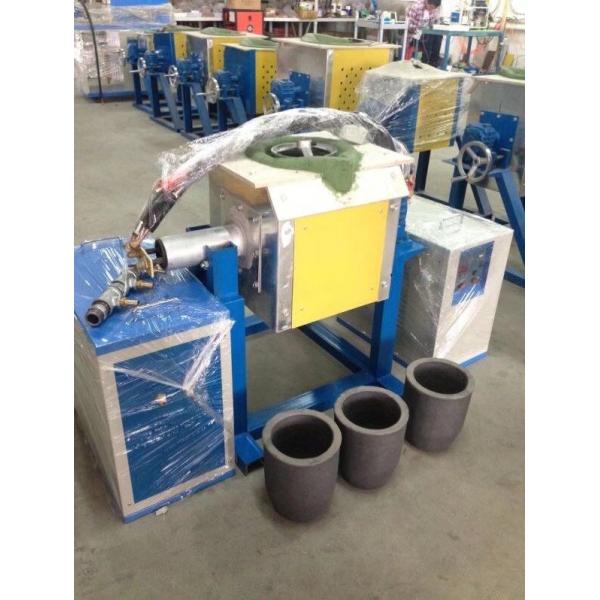 100kg Digital Gold Melting Induction Furnace Energy Saving IGBT Induction Furnace