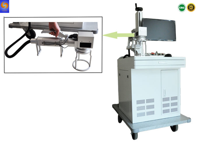 Automatic Optical Fiber Laser Marking Machine Multifunctional With Protable
