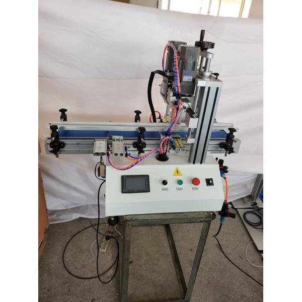 Factory Direct Sales New Design Pneumatic Tabletop Automatic Trigger Spray Capper Machine Plastic Bottle Jar Capping Machine