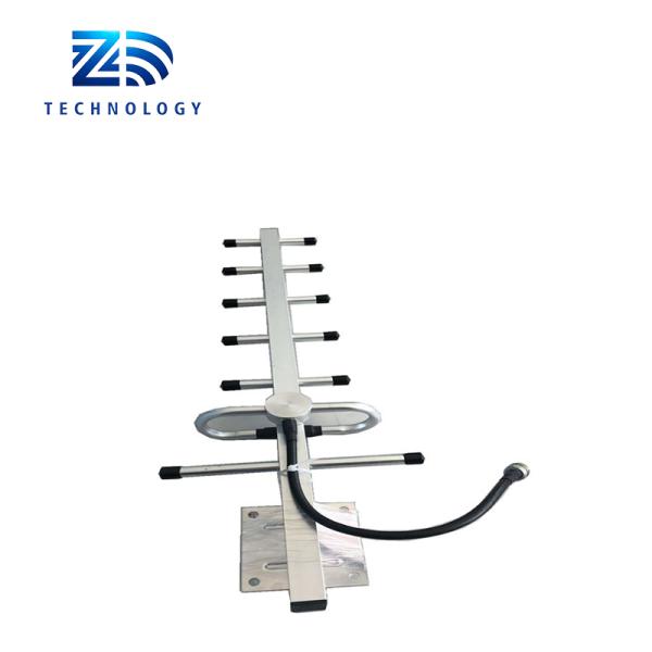 11dbi Outdoor Yagi Antenna , GSM GPRS 900-1800Mhz 2100Mhz Cell Phone Antenna Kit