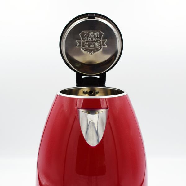 Custom Printed Colorful Electric Kettle With Anti Hot Plastic Handle 1.7L