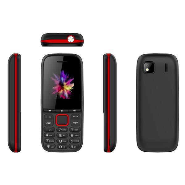 Big Battery 2173 Push Button Cell Phones RDA8851 TF card slot