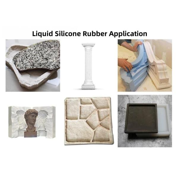 RTV-2 Resin Molds Tin Cure Silicone Rubber Translucent LSR Liquid Custom