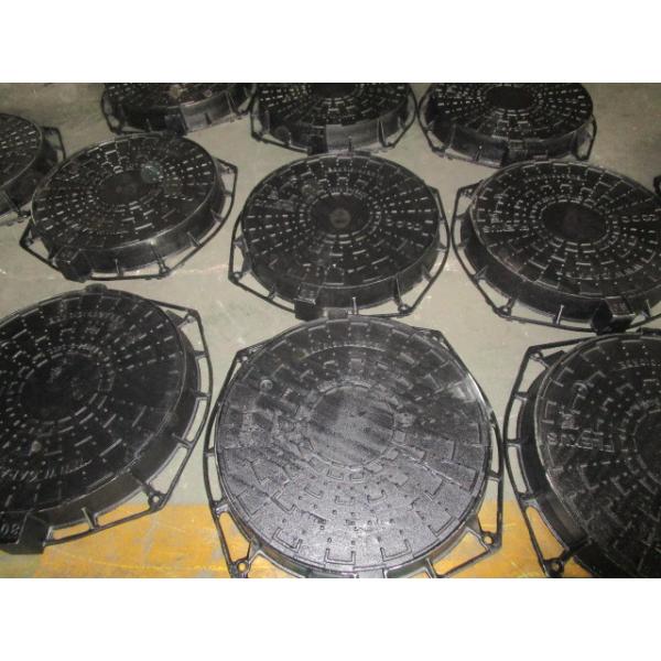 Industrial Ductile Iron Cover And Frame Durable Manhole Drain Cover Customized Product