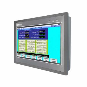 China Integrated DC24V Touch Screen PLC Controller 8 Channels High Speed Pulse wholesale