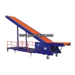 Mobile loading unloading belt conveyors (manual adjust height)