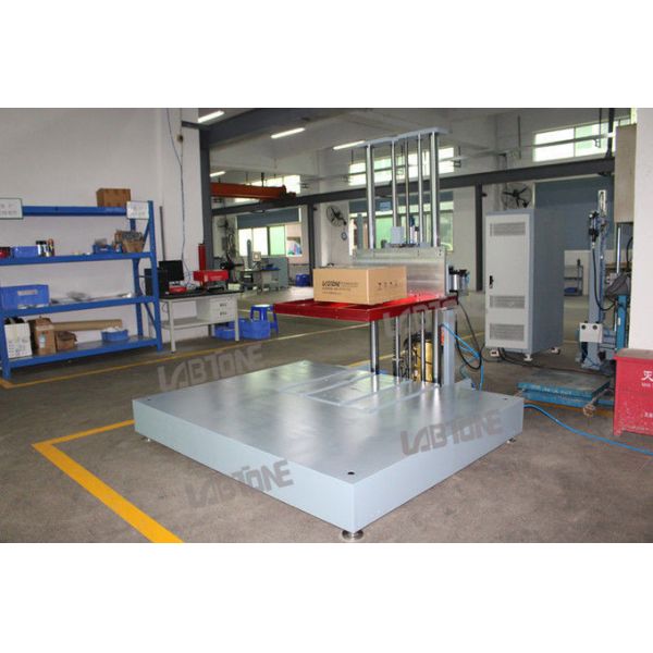 Free Fall 1200mm Packaging Drop Tester for large packaging with high mass of 200kg Payload