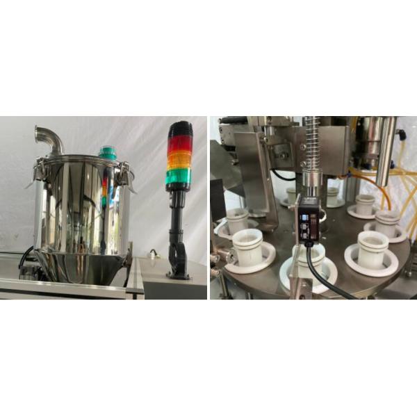 220V Automatic Ointment Tube Filling And Sealing Machine Stable Practical
