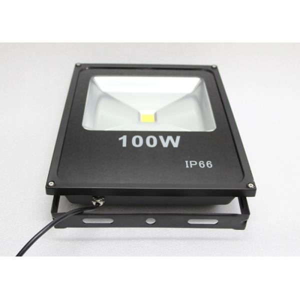 Black 100w High Power Led Flood Lights Outdoor With Meanwell Power Supply