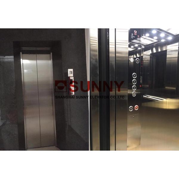 Traction Type Small Home Elevators / Building Lifts Elevators Power Saving Design