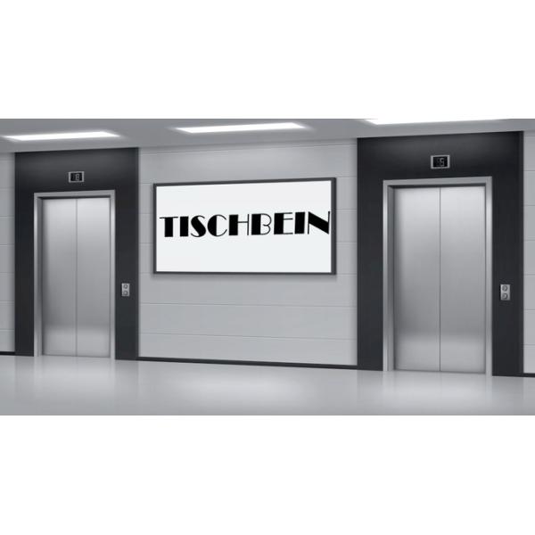 304 St St Machine Room Office Automobile Elevator 10,000kg Big Load 4-6 Door Panels Center Opening Telescopic Opening
