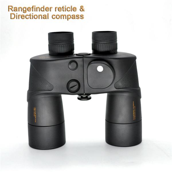 Internal Rangefinder Military 7x50 Binoculars For Hunting , Night Vision Binoculars