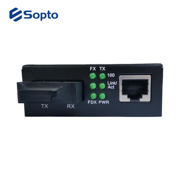 10/100M 1310nm Single Mode Fiber Media Converter SC Interface