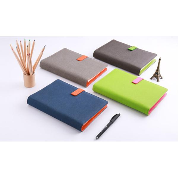 China High quality colorful cover optional PU leather hardcover ring binder planner wholesale