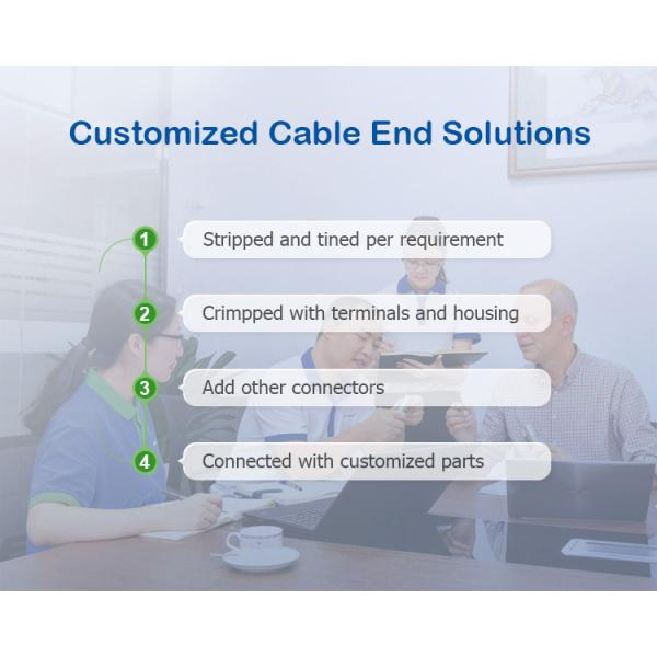 servo motor M12 Cable Connector IP67 with PUR 2m 12A Power Cable