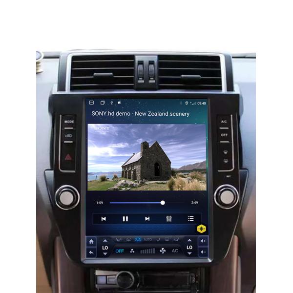 Car Android Radio Player GPS Touch Screen 128GB For Toyota Prado 2014-2017