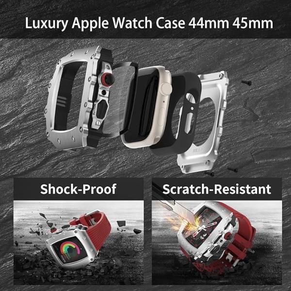 Scratch Resistant Apple Watch Ultra Cover Snap On For Serise 6/7
