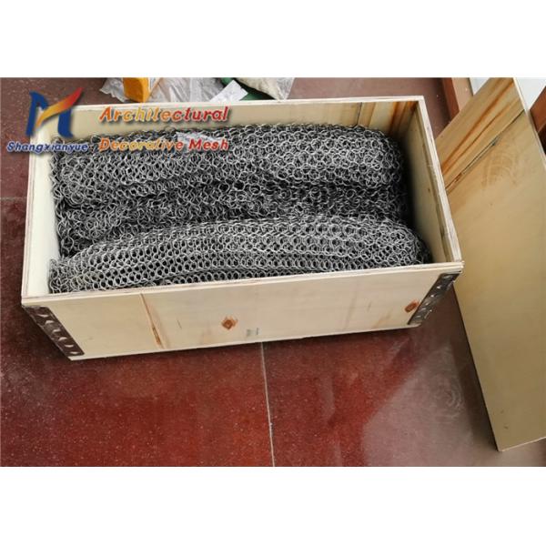 Library Chainmail Decorative Metal Curtain 15mm Stainless Steel 316 Wire Mesh