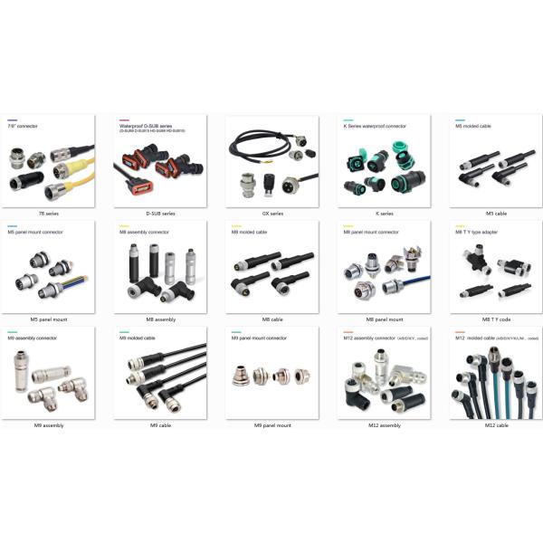 3 Pin 4 Pin Solenoid Valve Connector A B D Code Male Female Electrical Plug