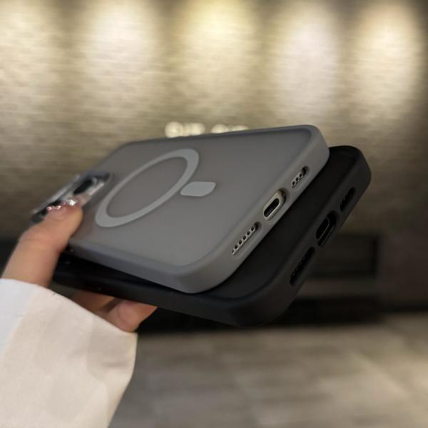 Anti Fingerprint Magnetic Mobile Cover Scratch Resistant For IPhone