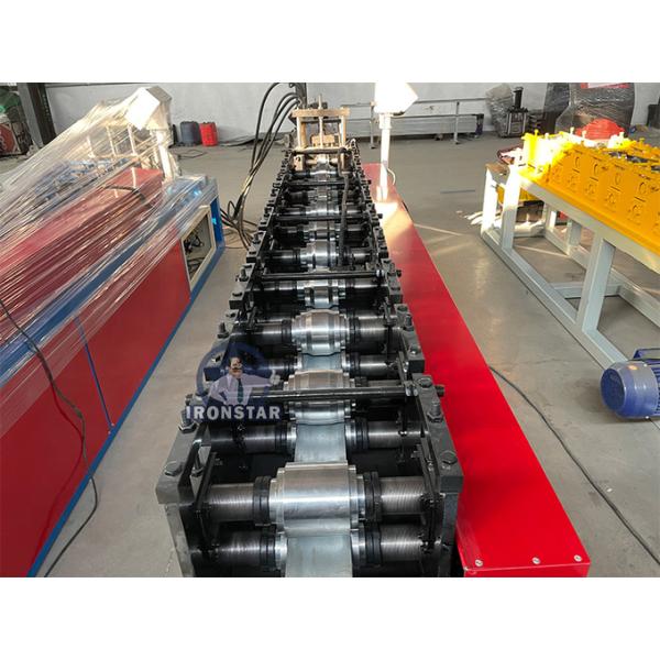 Punching holes omega profile roll forming machine for US Omega profile roll forming machine Top hat roll forming machine