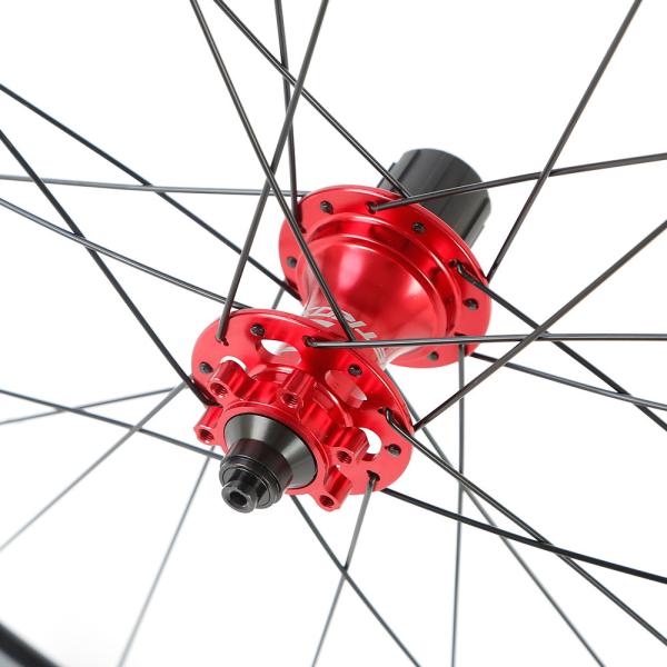 OEM Four Axle Alloy Road Bike Wheels , Aluminum Wheelset 700C Quick Release