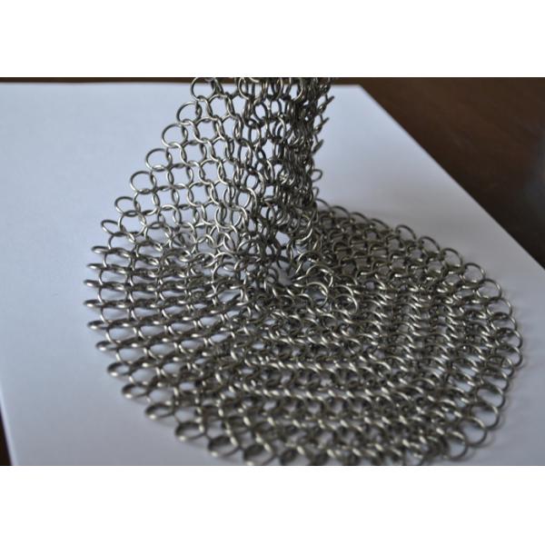8 Inch 7mm Chain Mail Cleaner For Cast Iron