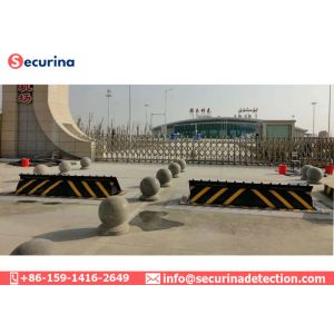 380V Power Supply Hydraulic Spike RoadBlocker Machine with 50meters Remote