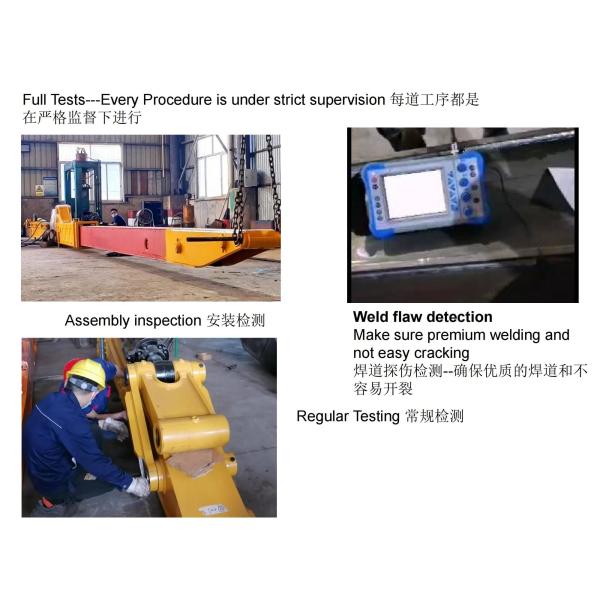 Excavator Telescopic Arm For Sany Hitachi Komatsu Use BS900E