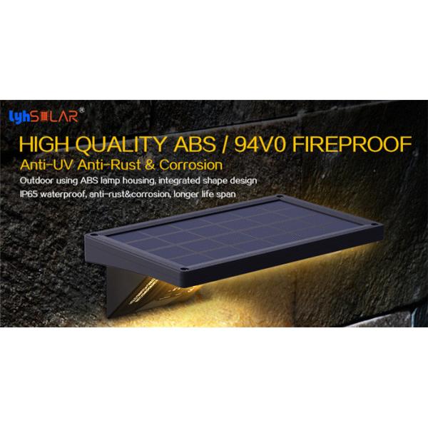 64pcs Of Chips Outdoor Solar Deck Step Lights High Lighting Efficiency Total 600Lm