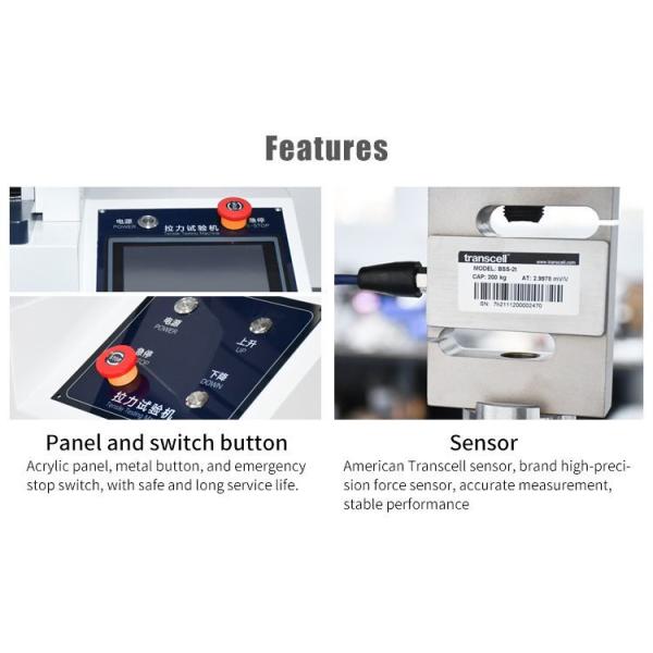 Universal Lloyd Tensile Pull Tester Machine Single Column LCD Display Screen