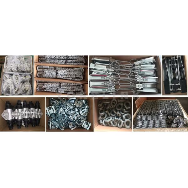 aerial drop hardware(1) Tensores para Fibra Optica Drop S Type Cable Clamp