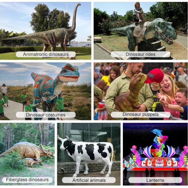 Animatronic Monster Model 110 / 220V AC Powered With Anti Rust Steel Base