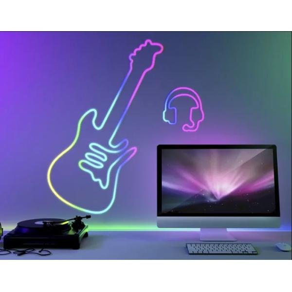 Smartphone Compatible Color Changing LED Tape Lights 12V With Timer Function
